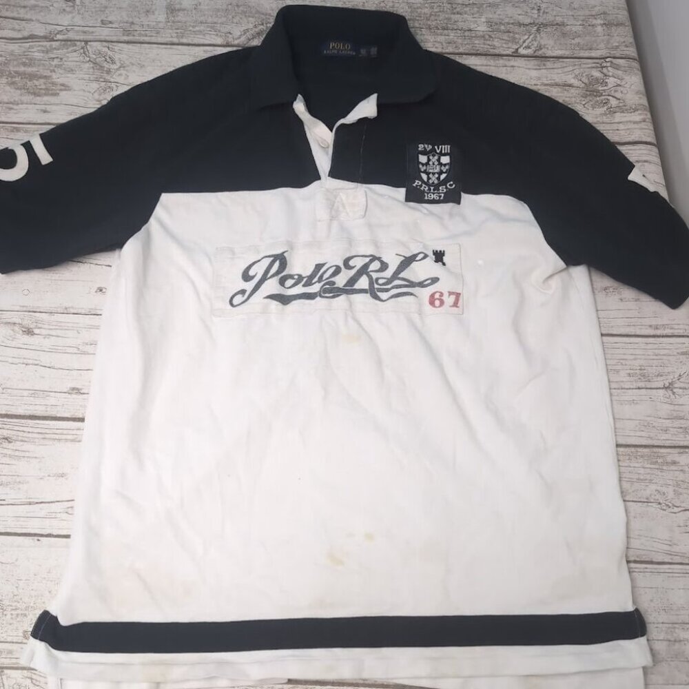 Polo Ralph Lauren Short Sleeve Large Logo Shirt Size Men XLT